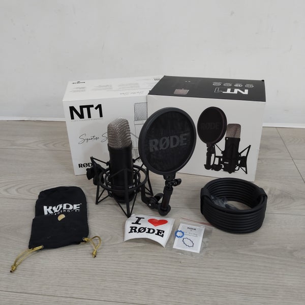 (B-Stock) RØDE NT1 Signature Series Black grootmembraan condensatormicrofoon