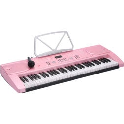 (B-Stock) Fazley FKB-050-P 61 toetsen keyboard roze