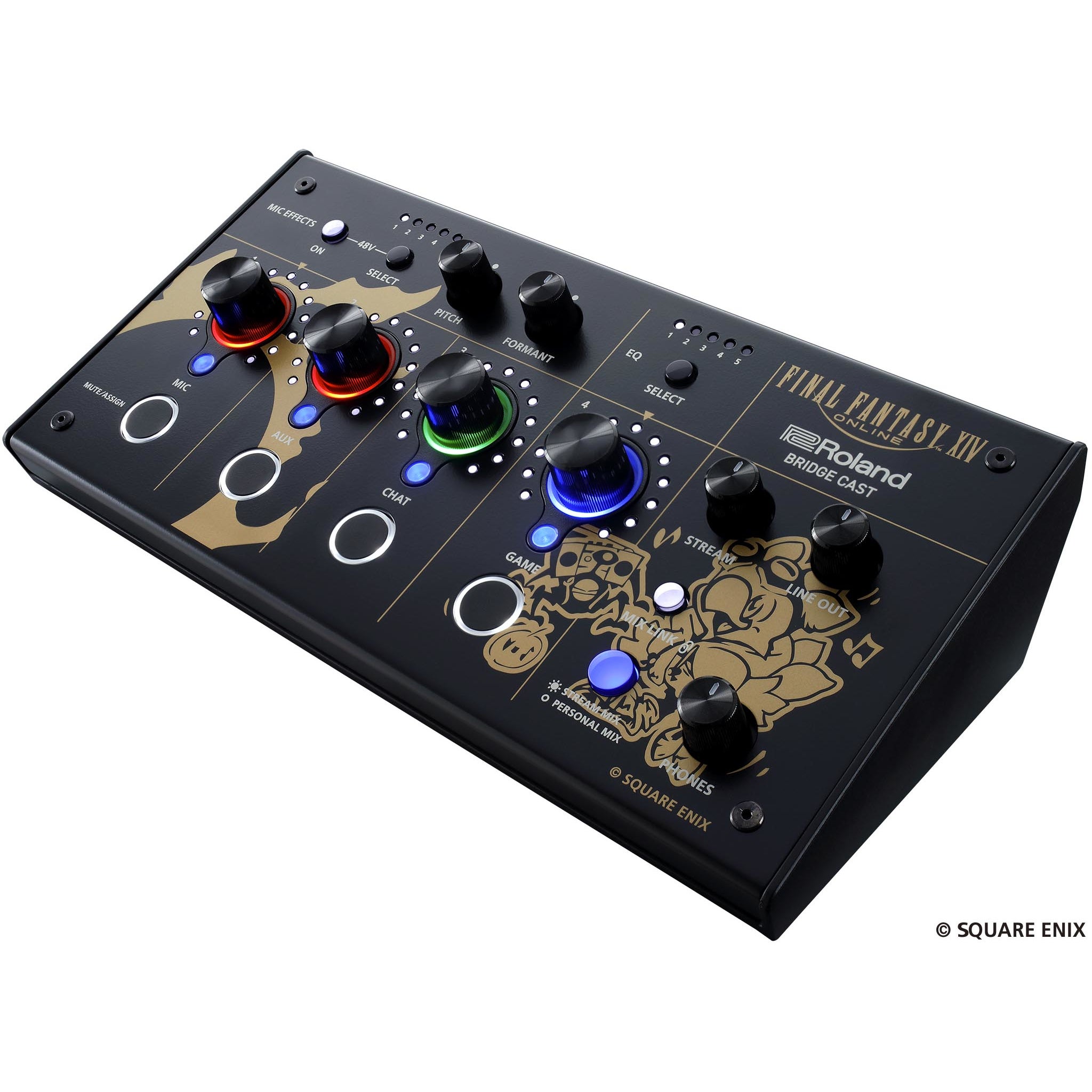 Roland Bridge Cast Final Fantasy XIV gaming audio mixer