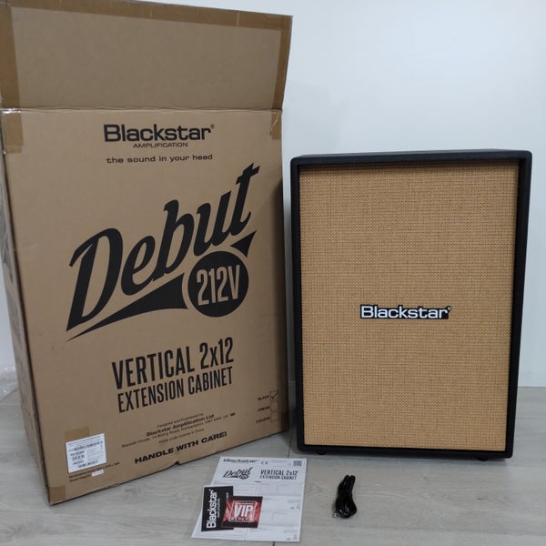 (B-Stock) Blackstar Debut 212V Black 2x12 inch verticale gitaar speakerkast