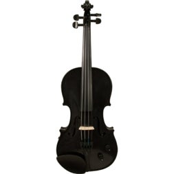 Stentor SR1515BLA Harlequin 4/4 Black elektrische viool inclusief koffer en strijkstok