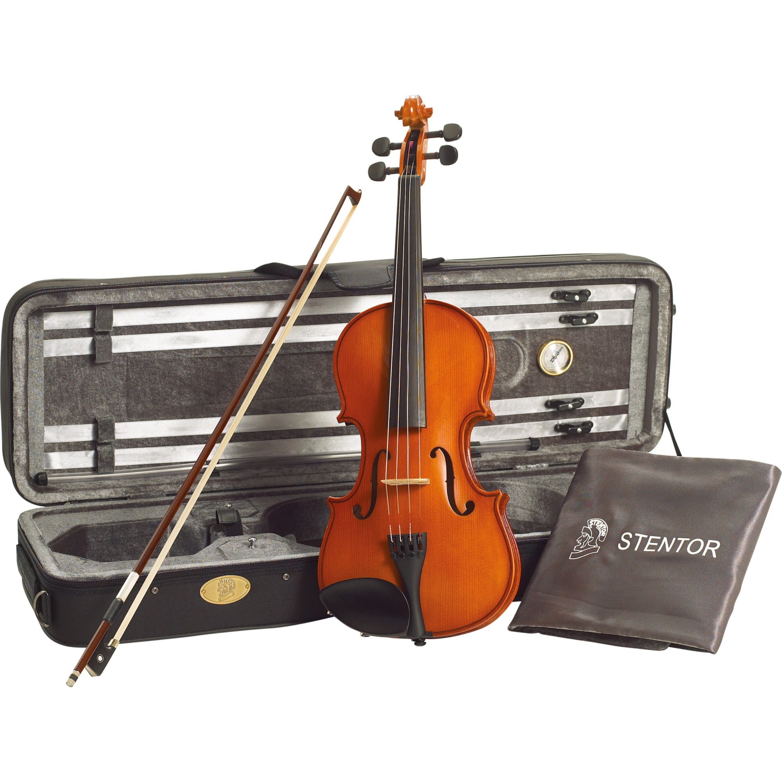 Stentor SR1560C Conservatoire II 3/4 akoestische viool inclusief koffer en strijkstok