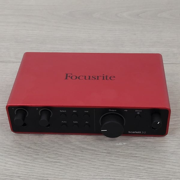 (B-Stock) Focusrite Scarlett 2i2 4th gen audio interface