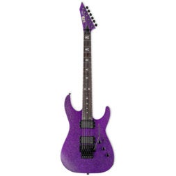 (B-Stock) ESP LTD Kirk Hammett Signature KH-602 Purple Sparkle elektrische gitaar