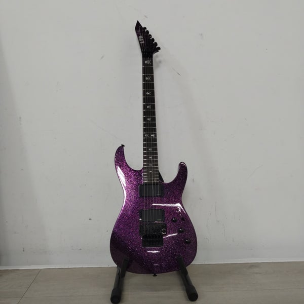 (B-Stock) ESP LTD Kirk Hammett Signature KH-602 Purple Sparkle elektrische gitaar