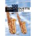 Hage MusikVerlag EH 1503 100 Easy Duets for 2 Alto Sax or 2 Tenor Sax saxofoonboek