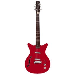 (B-Stock) Danelectro DC59R Fifty Niner Red Top semi-akoestische gitaar