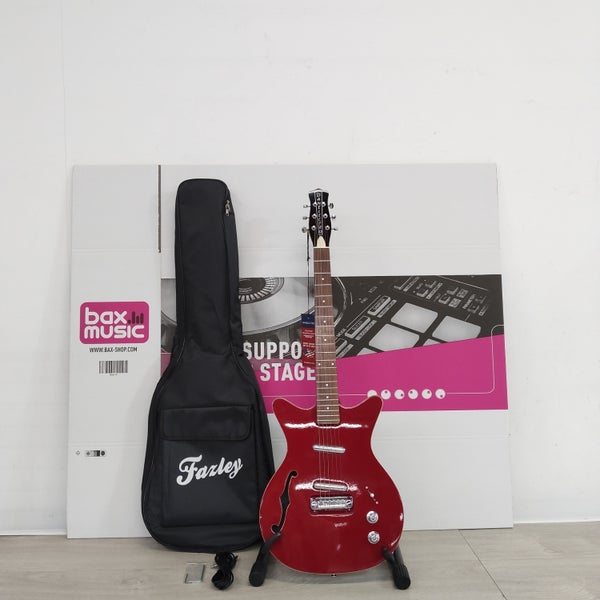 (B-Stock) Danelectro DC59R Fifty Niner Red Top semi-akoestische gitaar
