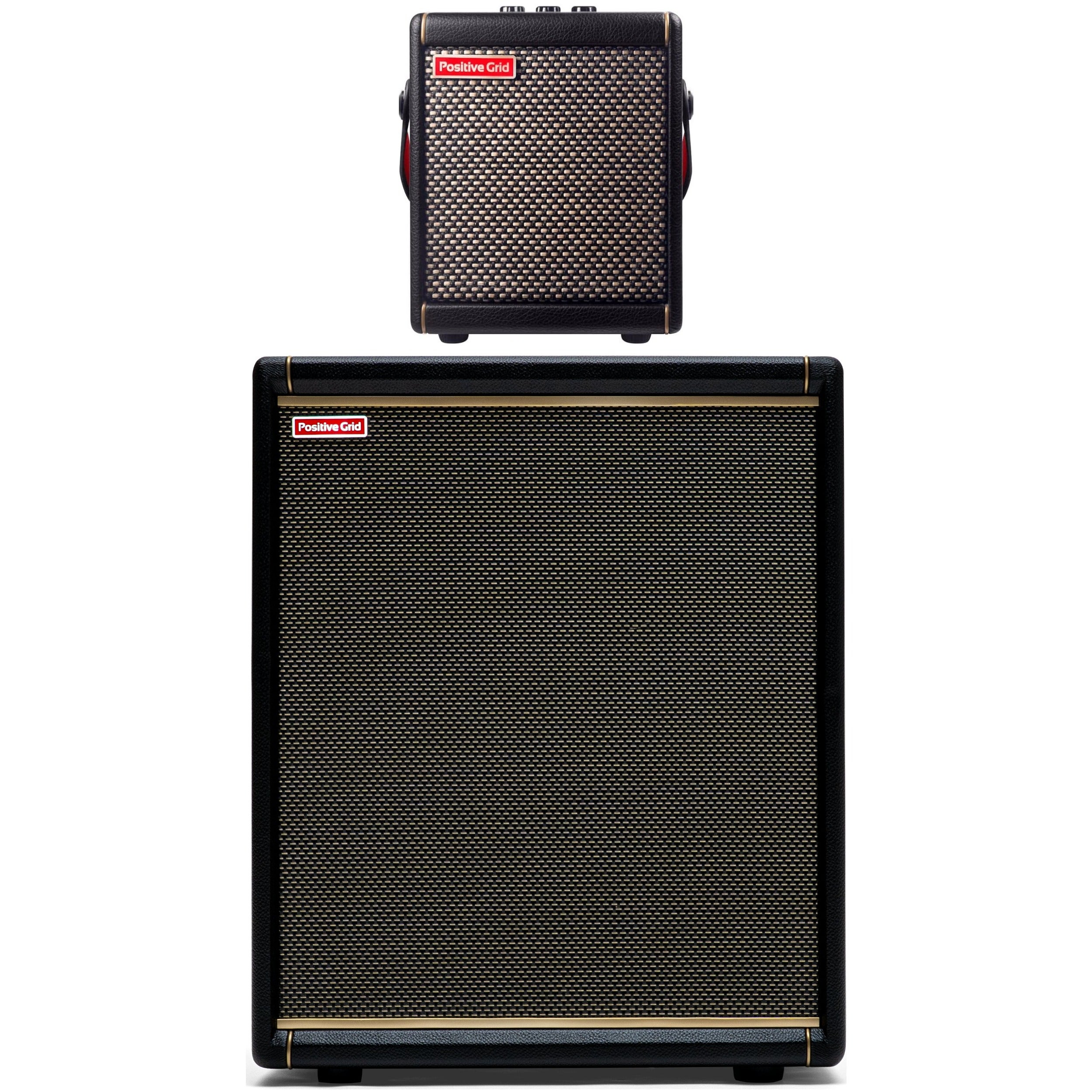 Positive Grid Spark MINI Black met Spark CAB 2 Black