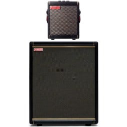 Positive Grid Spark MINI Black met Spark CAB 2 Black