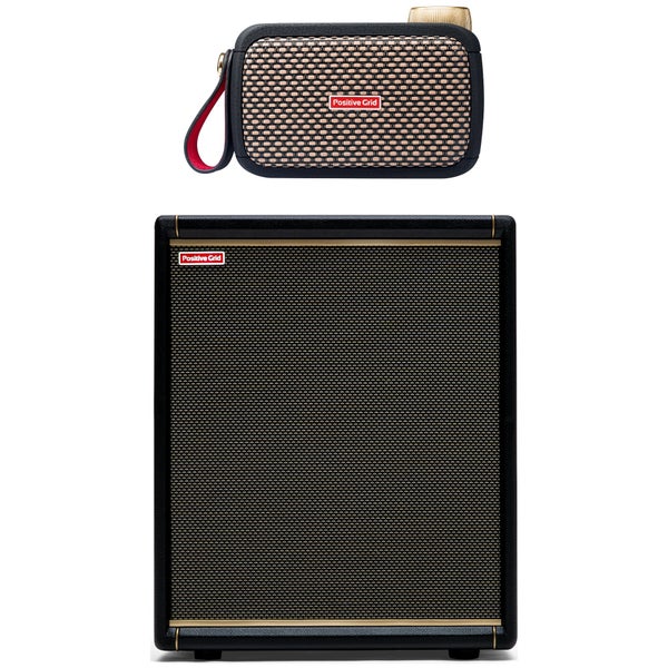 Positive Grid Spark GO Black met Spark CAB 2 Black