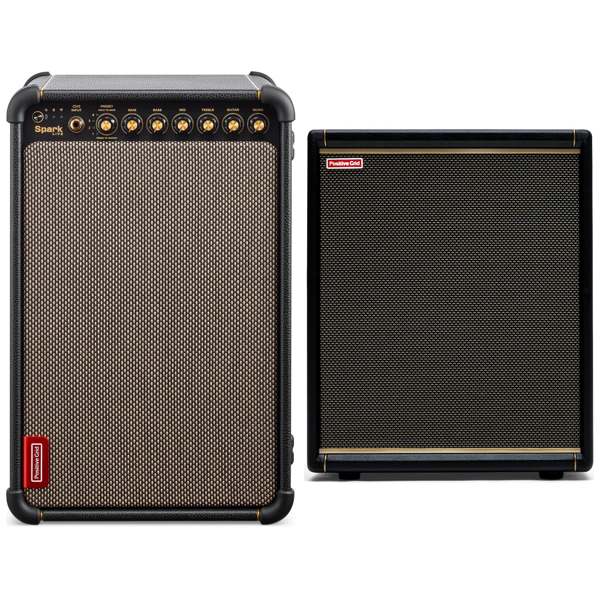 Positive Grid Spark LIVE met Spark CAB 2 Black