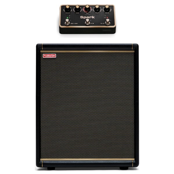 Positive Grid Spark Pedal met Spark CAB 2 Black