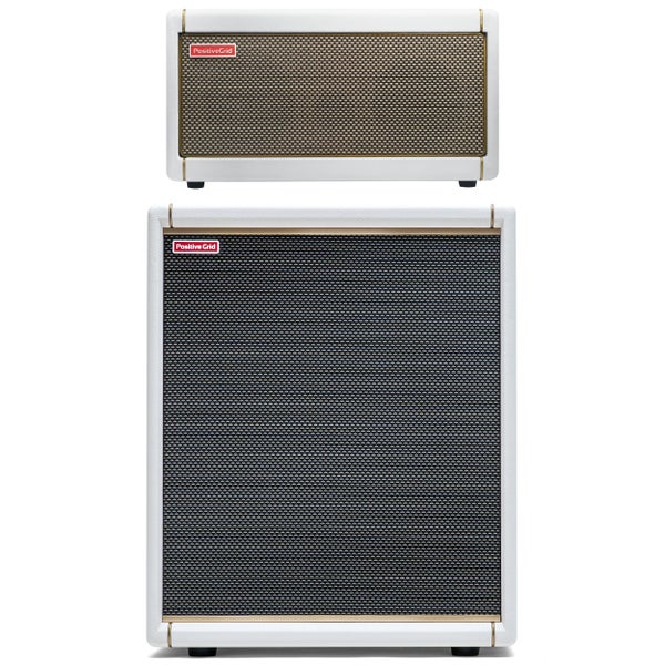 Positive Grid Spark Pearl met Spark CAB 2 Pearl