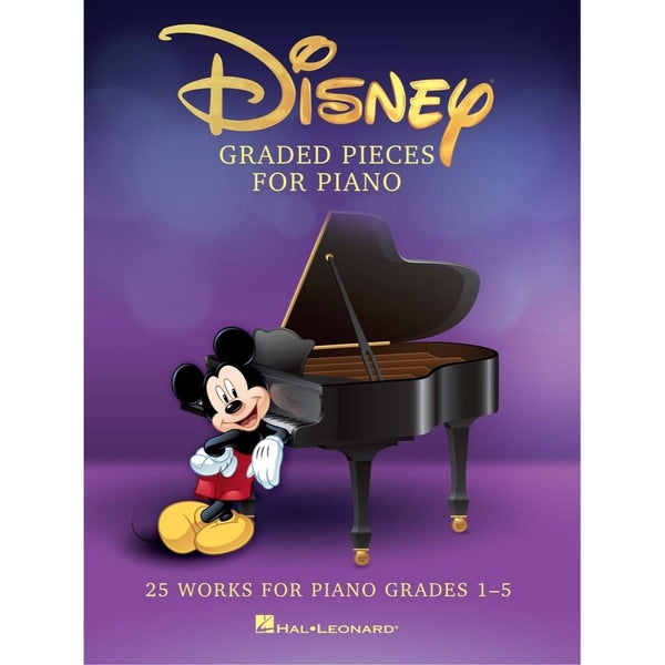 Hal Leonard Disney: Graded Pieces for Piano - Grades 1-5