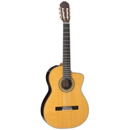 (B-Stock) Takamine EH5C Gloss Natural elektrisch-akoestische klassieke gitaar