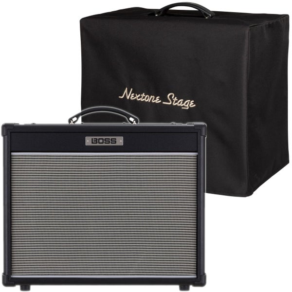 Boss Nextone Stage 40W gitaarversterker combo met hoes