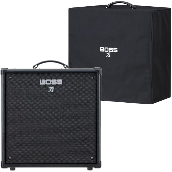 Boss Katana-110 Bass 60W basgitaarversterker combo met hoes