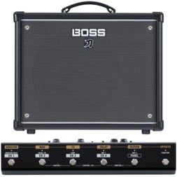 Boss Katana 50 EX Gen 3 50W gitaarversterker combo met GA-FC EX voetschakelaar