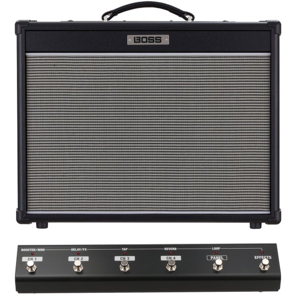 Boss Nextone Artist 80W gitaarversterker combo met voetschakelaar
