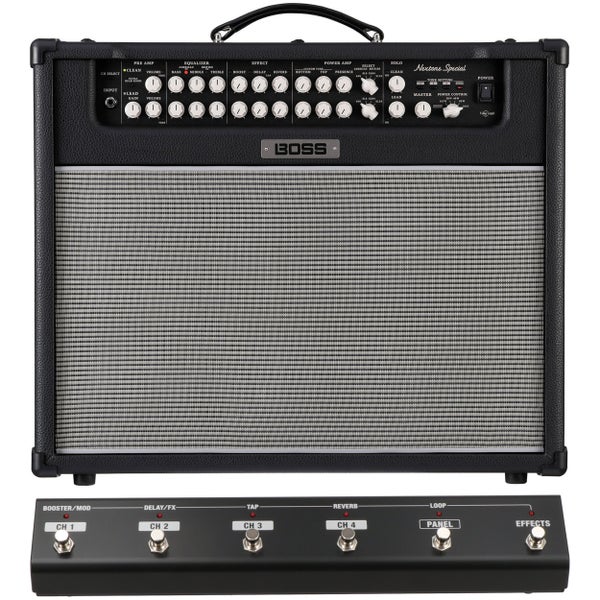 Boss Nextone Special 80W gitaarversterker combo met voetschakelaar