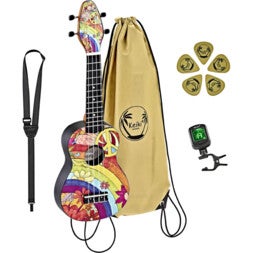 (B-Stock) Ortega Keiki K2-68 Peace 68 ukelele set