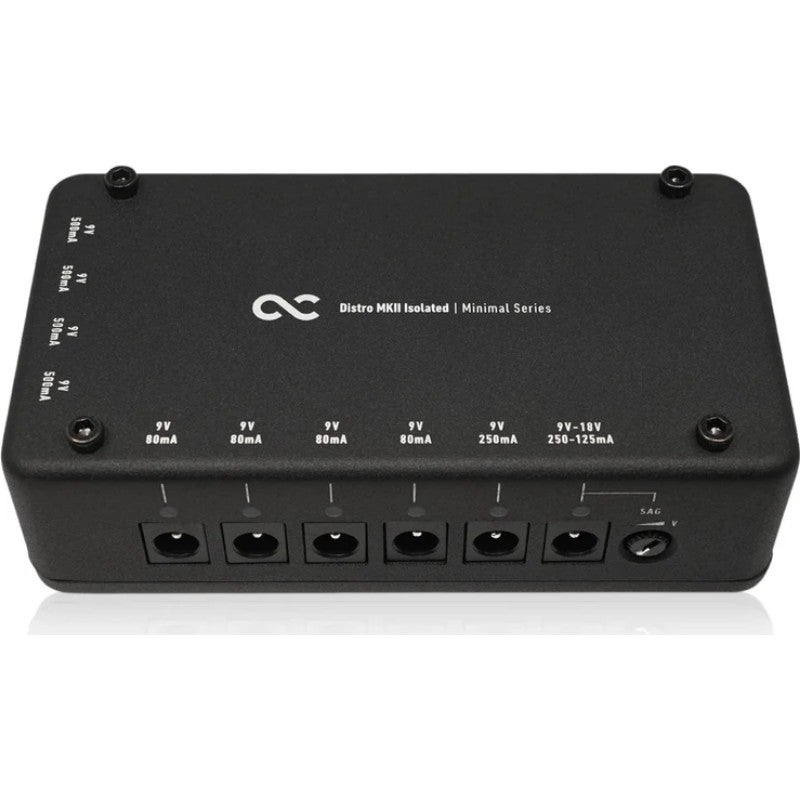 One Control Distro MKII Isolated Power Distributor, Black