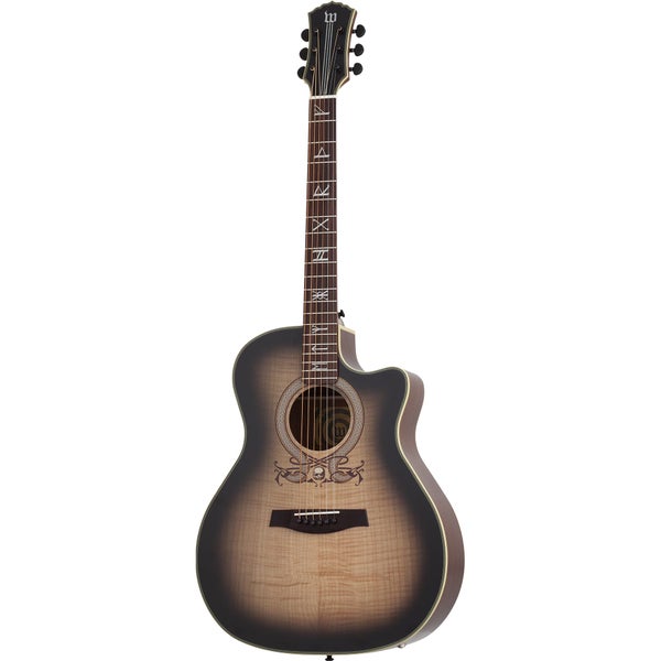 Schecter Wylde Audio Grand Auditorium Ash Burst Satin elektrisch-akoestische westerngitaar