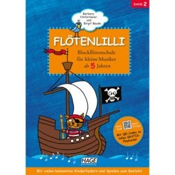 Hage MusikVerlag EH 3902 Flötenlilli Band 2 + QR-Codes blokfluitboek