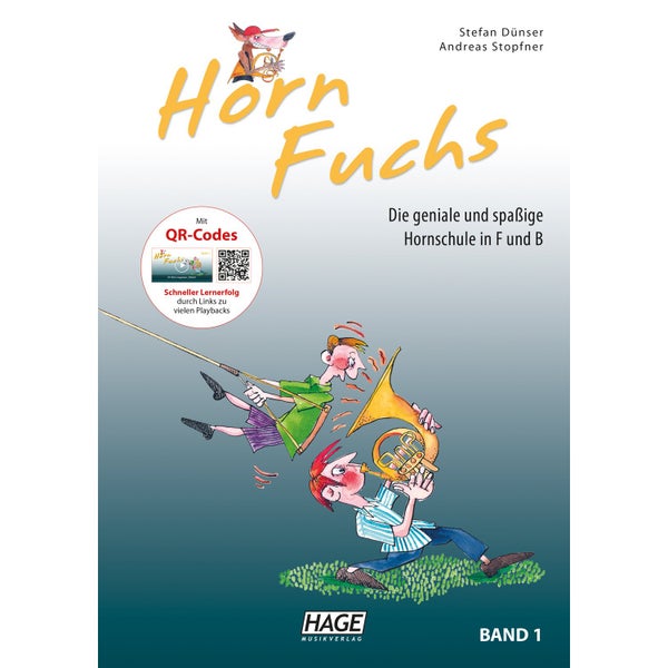 Hage MusikVerlag EH 3813 Horn Fuchs Band 1 + QR-Codes lesmethode