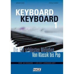 Hage MusikVerlag EH 3655 Keyboard Keyboard 1 keyboardboek
