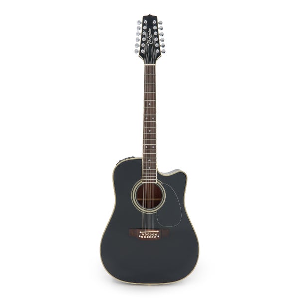 Takamine EF381SC 1990 12-snarige elektrisch-akoestische westerngitaar (Pre-owned)