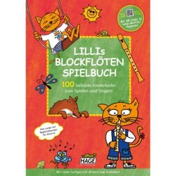 Hage MusikVerlag EH 3915 Lillis Blockflöten Spielbuch + QR-Codes blokfluitboek