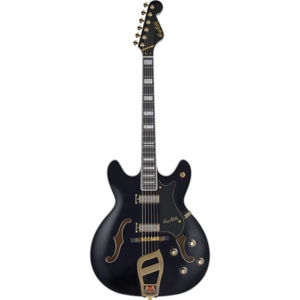 Hagstrom 67 Viking Black Gloss elektrische gitaar