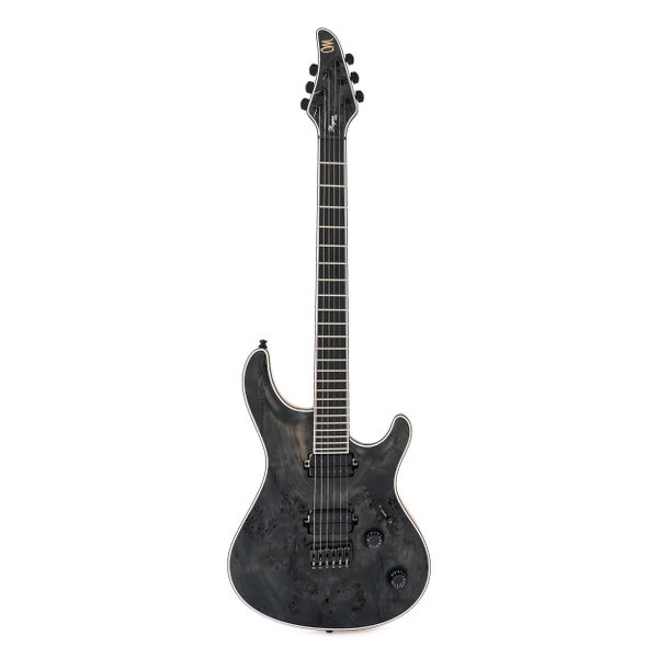 Mayones Regius Core 6 Trans Black Raw 2024 (Pre-owned)