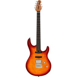(B-Stock) Sterling by Music Man Luke HSS Heritage Cherry Burst elektrische gitaar