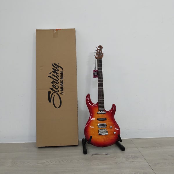 (B-Stock) Sterling by Music Man Luke HSS Heritage Cherry Burst elektrische gitaar
