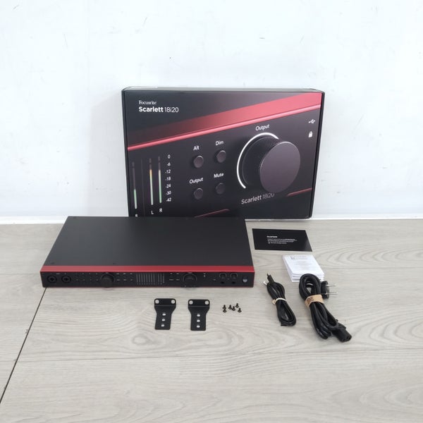 (B-Stock) Focusrite Scarlett 18i20 4th Gen audio interface