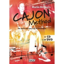 Hage MusikVerlag EH 3767 Martin Röttger‘s Cajon Method + CD + DVD drumboek