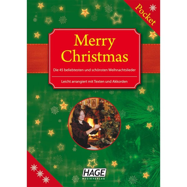 Hage MusikVerlag EH 1078 Merry Christmas Pocket songboek