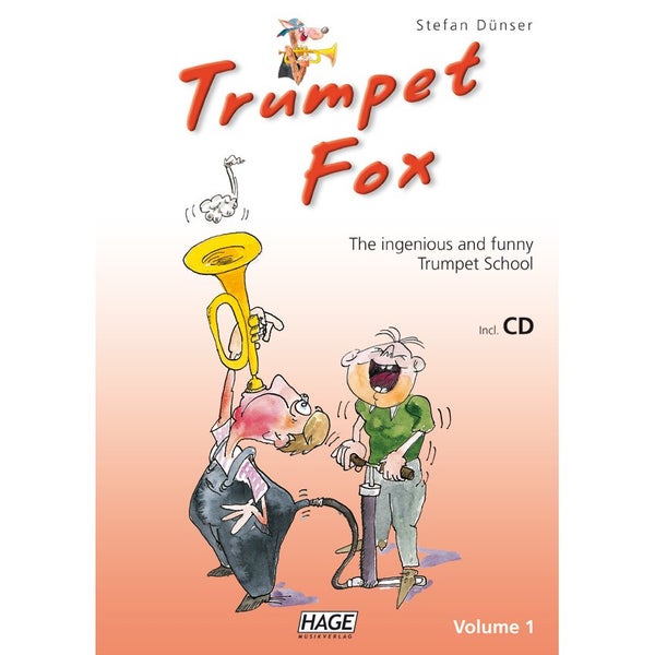 Hage MusikVerlag EH 3806 Trumpet Fox Volume 1 + CD lesmethode
