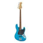 Fender Japan Jazz Bass Blue 1993 elektrische basgitaar met koffer (Pre-owned)