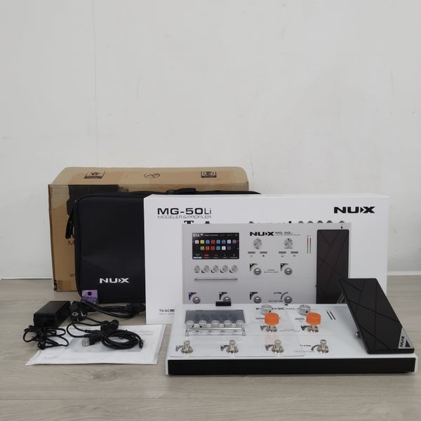 (B-Stock) NUX MG-50Li Cloud White oplaadbare multi-effects processor