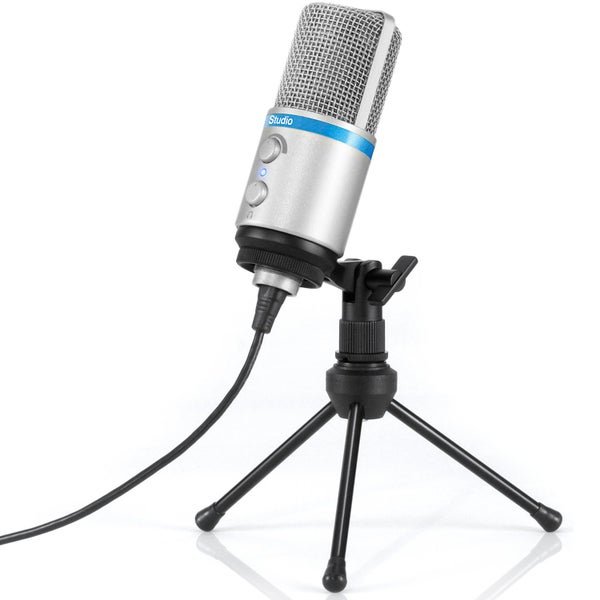 IK Multimedia iRig Mic Studio (Silver) USB/iOS studiomicrofoon