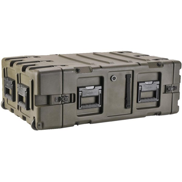 SKB 4U removable shock rack (groen) 992x605x344mm