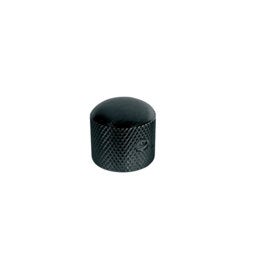 Boston KB-220 gitaarknop dome knob zwart 18mm