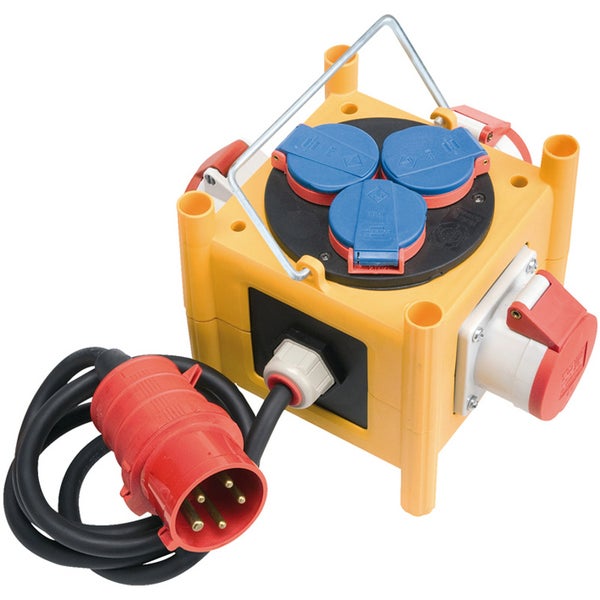Brennenstuhl stroomverdeler 3x kracht 400V 16A 3x schuko