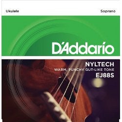 D'Addario EJ88S Nyltech strängset till sopranukulele