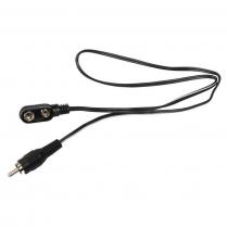 Cioks 6050 Flex 6 voedingskabel met battery clip 50 cm