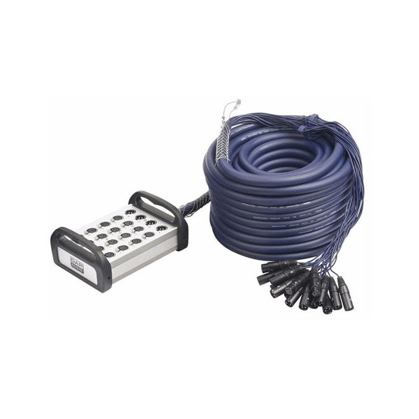 DAP XLR multikabel 16-in 4-uit 30 meter